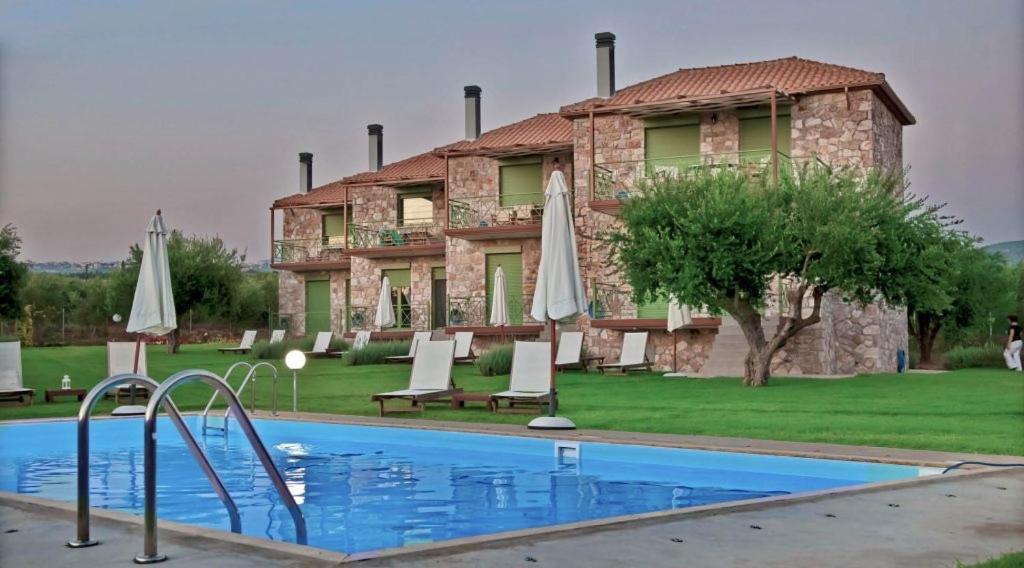 Apartmán Messinian Horizons Marathopoli Exteriér fotografie
