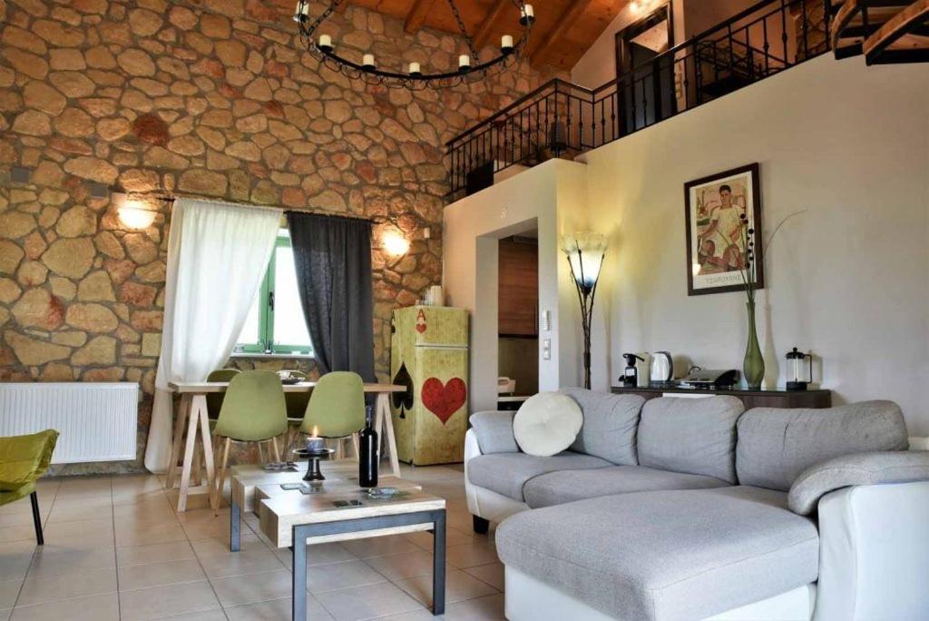Apartmán Messinian Horizons Marathopoli Exteriér fotografie